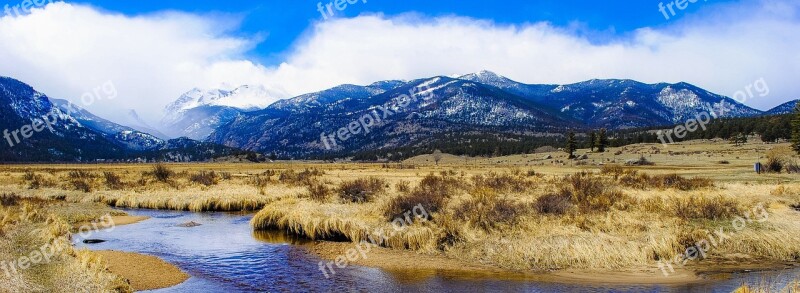 Mountains Rocky Mountains Colorado Scenery Mountain