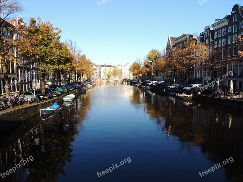 Amsterdam Canal Water Tourism River