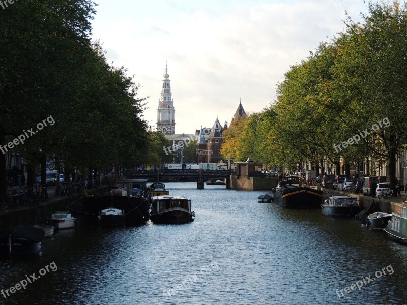 Amsterdam Canal Holland Water Tourism