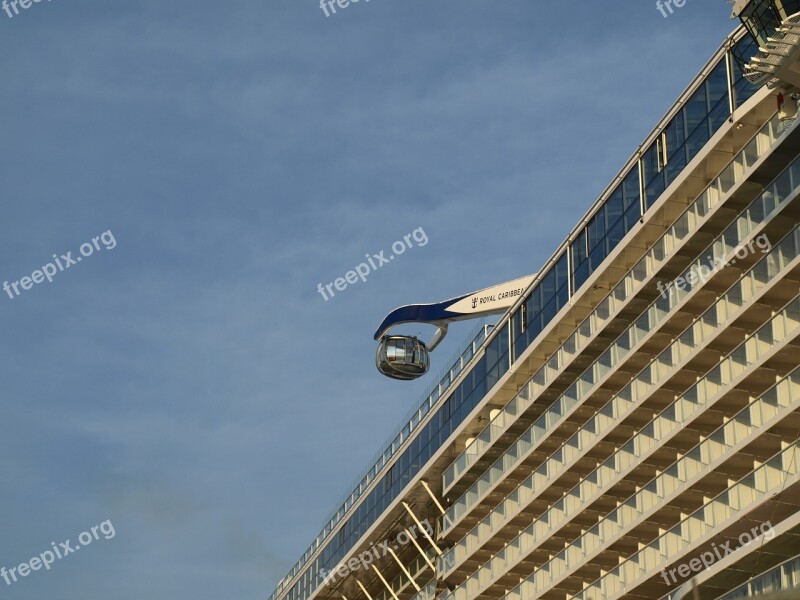 Observation Gondola Anthem Of The Seas Cruise Ship Ozeanriese Cruise