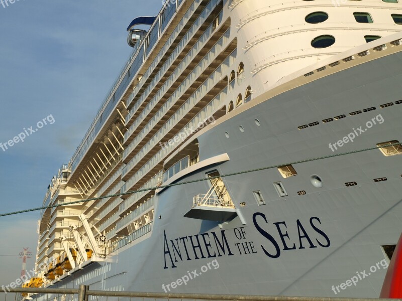 Anthem Of The Seas Cruise Ship Ozeanriese Cruise Large