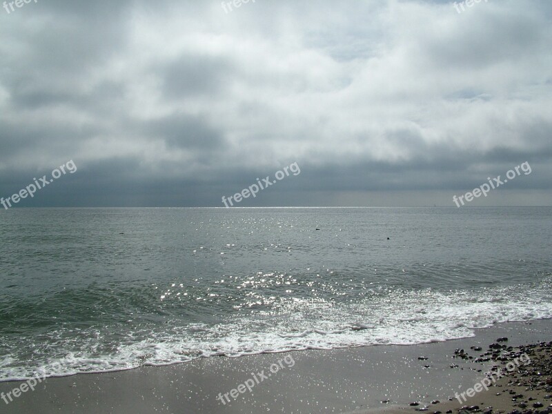 Baltic Sea Beach Clouds Sea Coast