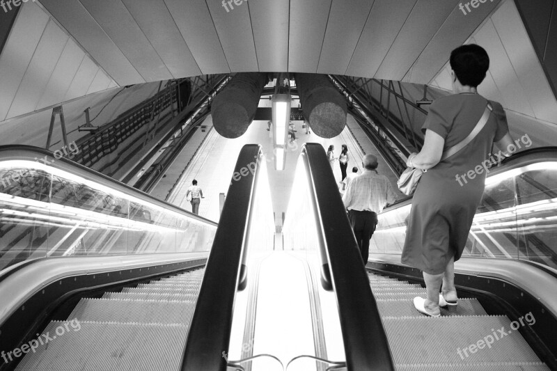 Underground Tube Metro Tunnel Transport