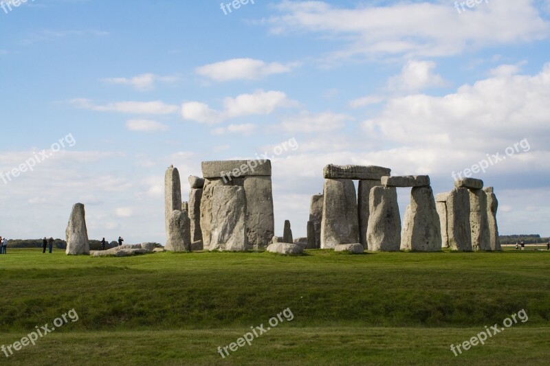 Stonehenge Ruins Ancient England Monument