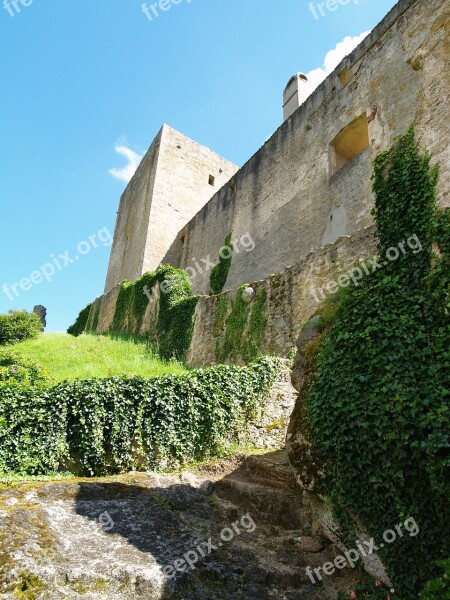 Landštejn Castle The Fortifications Romanesque Style Czech Republic