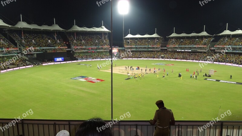 Cricket Cricket Ground Sport Ground Field