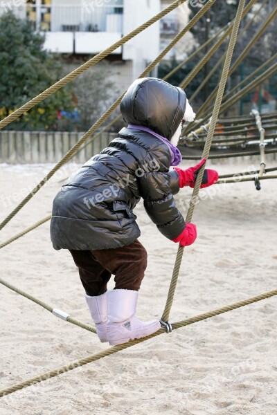 Child Girl Play Playground Park