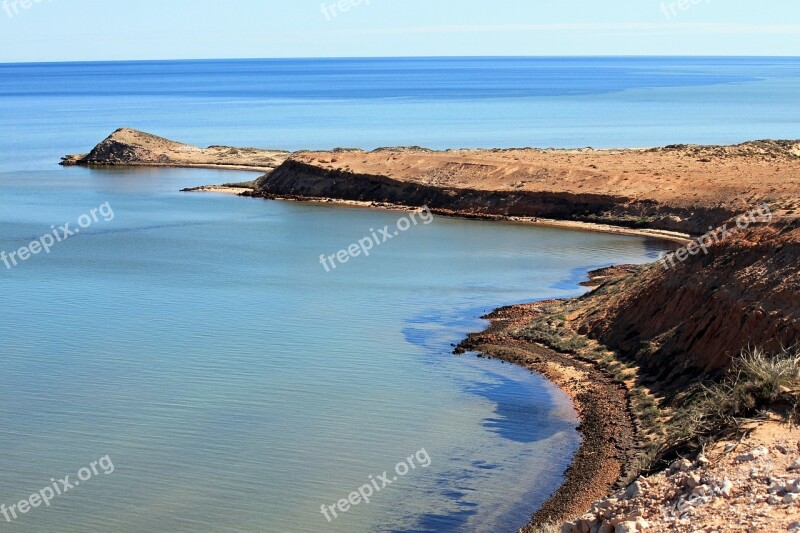 Sea Ocean Blue Headland Bank