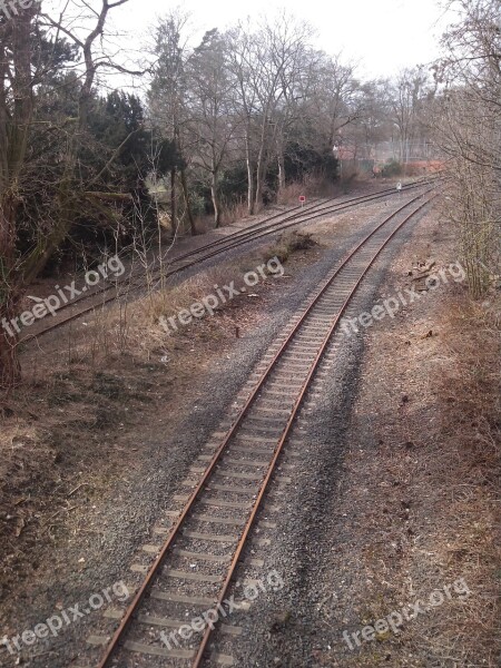 Gleise Train Rails Railroad Track Free Photos