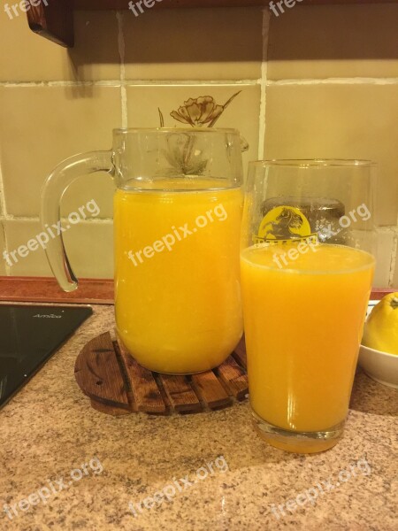 Juice Orange Juice Wycislany Fruit Vitamins