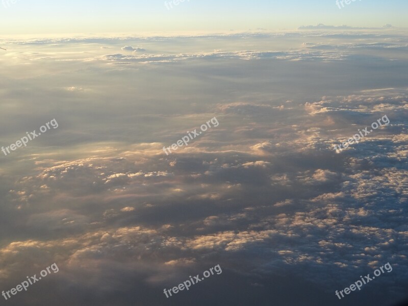 Cloud Pattern Nature Sky Backdrop