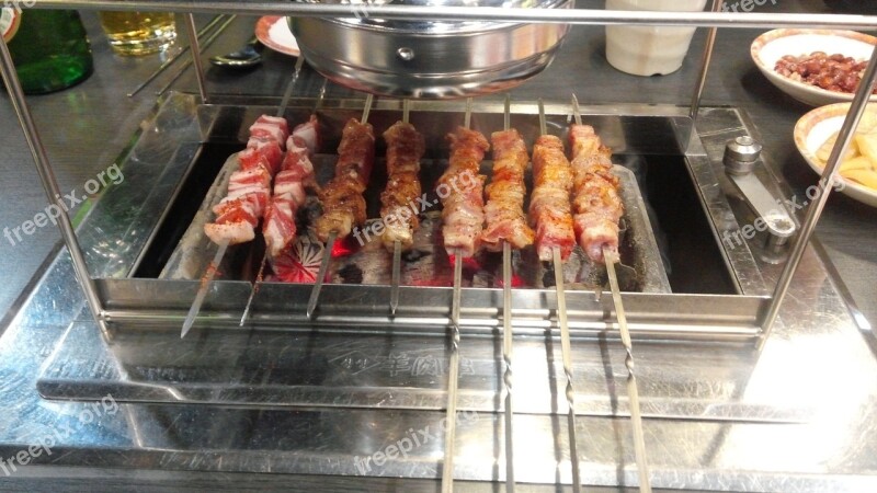 Lamb Lamb Skewers Char-grilled People's Republic Of China Food Spit