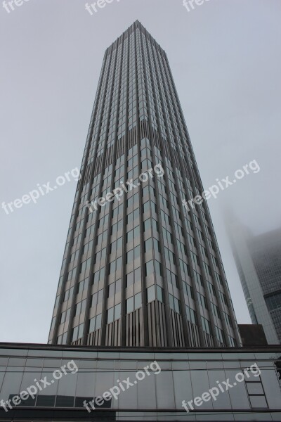 Frankfurt Skyscraper Skyline Architecture Building