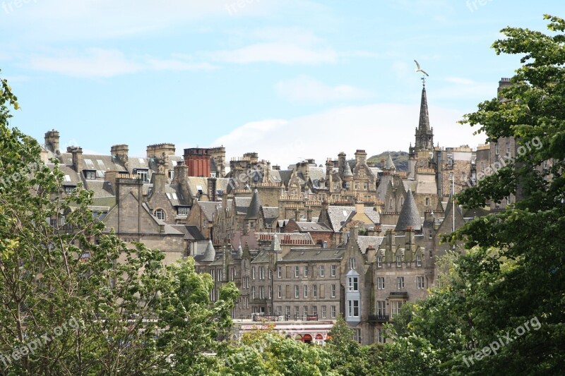 Edinburgh Scotland Old Town Europe Free Photos