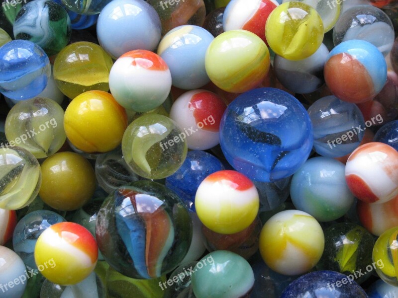 Marbles Toys Shooters Glass Collectibles