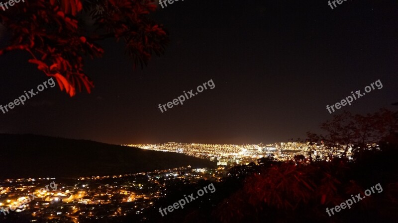 Night View Of The City Landscape The Night Sky Free Photos