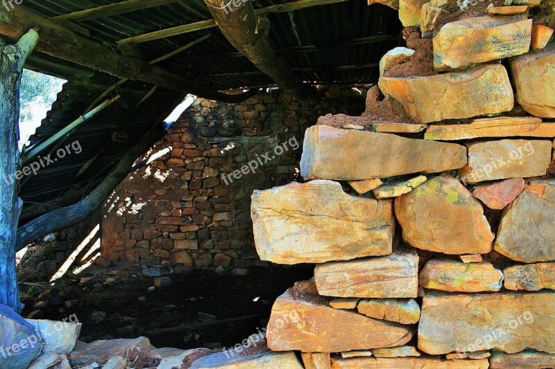 Ruins Pretoria Building Stones Walls