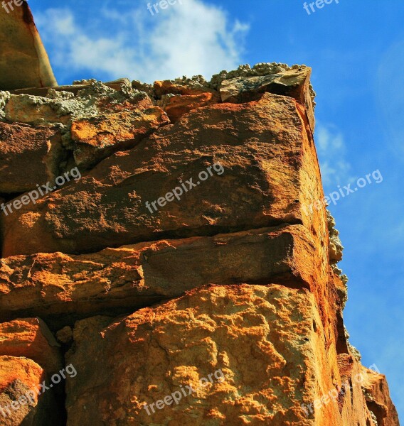 Ruins Pretoria Building Stones Wall