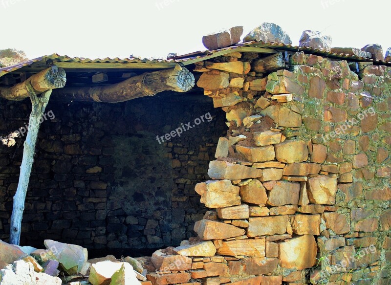 Ruins Pretoria Building Stones Falling