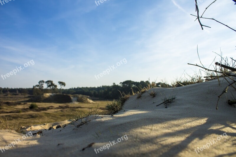 Sand Nature Heide Air Netherlands