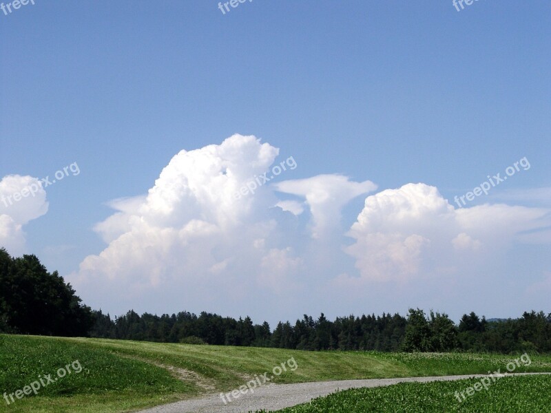 Away Clouds Sky Landscape Mood