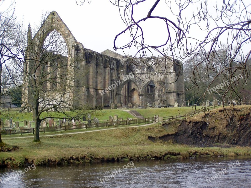 Ruin Monastery Church Gothic Abbey