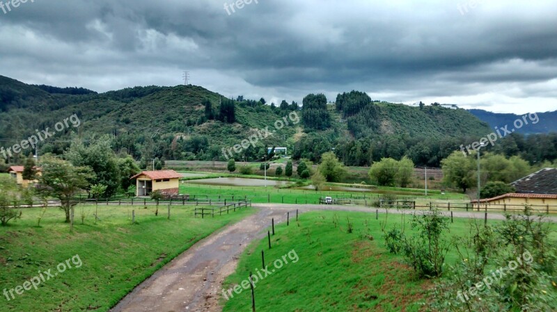 Landscape Green Nature Mountain Garden