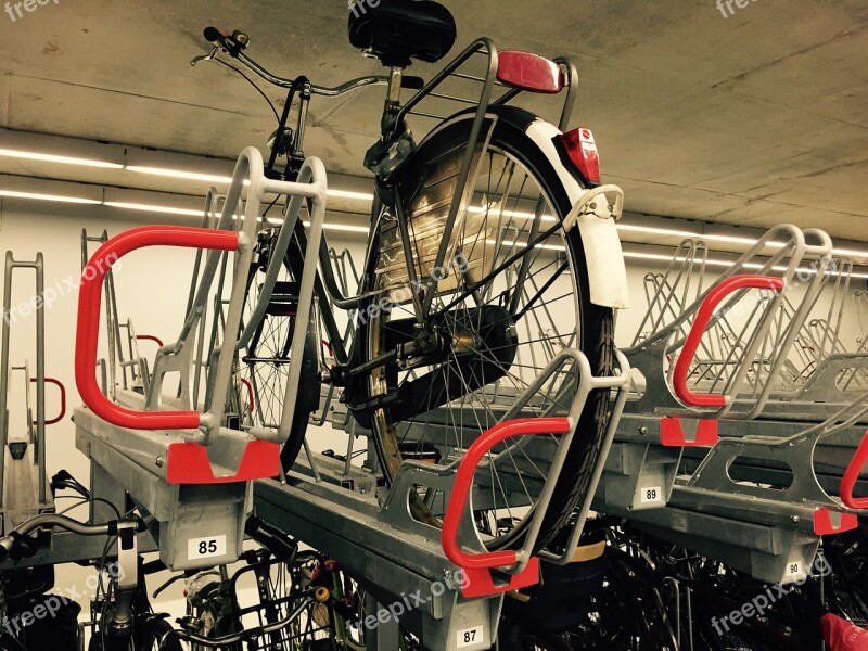 Bicycle Station Stabling Cycling Parking