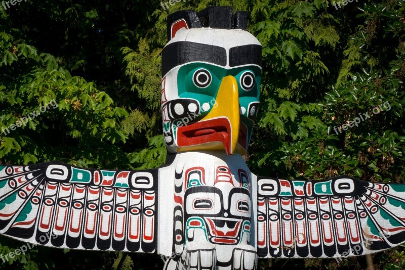 Totem Pole Canada Free Photos