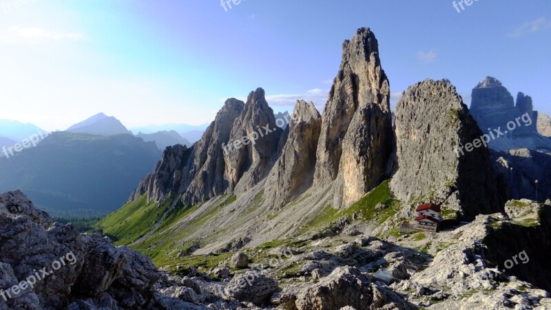 Dolomites Mountains Tyrol Climb Nature