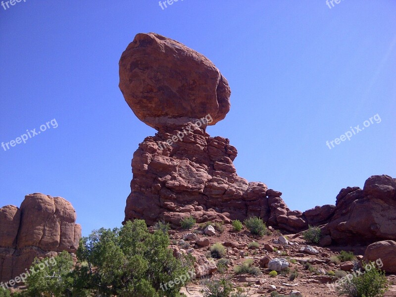 Moab Rock Utah Free Photos