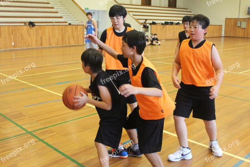 Sport Man Basketball Boy School