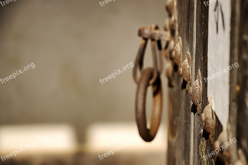 Republic Of Korea Folk Village Collar Moon Knocker