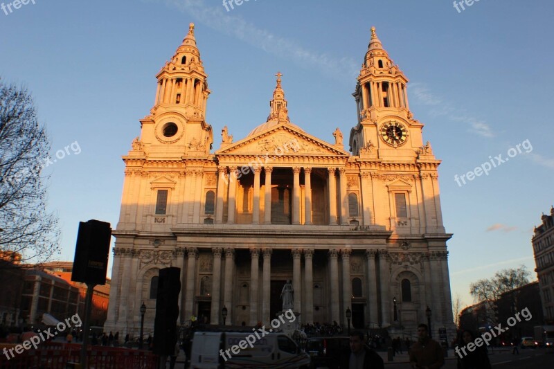 Cathedral London Saint-paul Free Photos