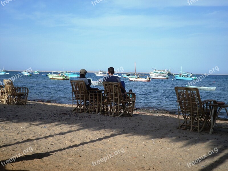 Sea Peace Of Mind The Sentiment Vanishing Boat