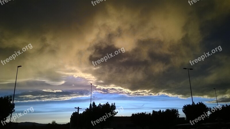 Storm Clouds Sky Cloudy Cloud