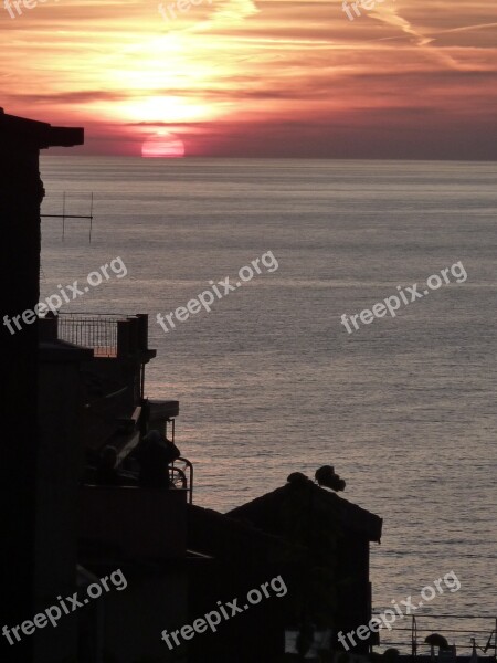 Italy Sea Romance Historic Center Clouds