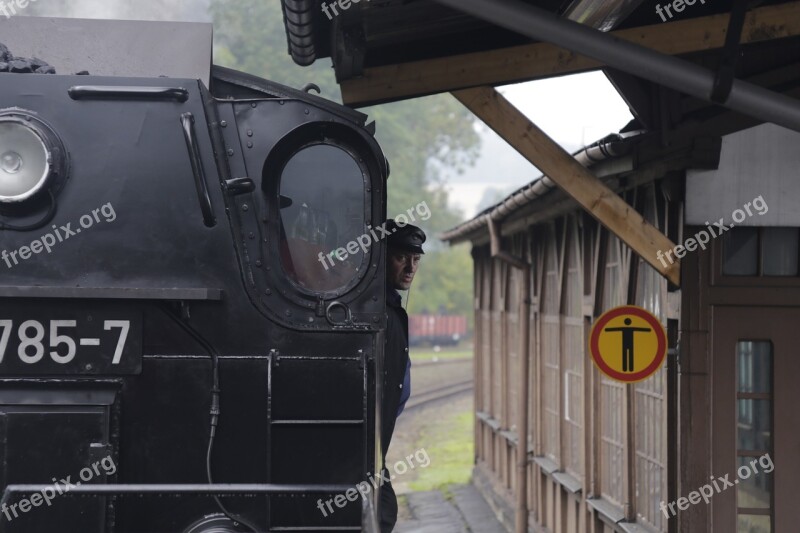 Old Train Chemnitz Dresden Germany Locomotive