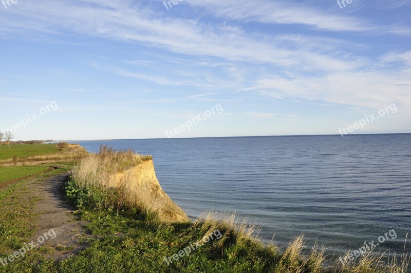 Baltic Sea Steilkueste Sea Bluff Coast