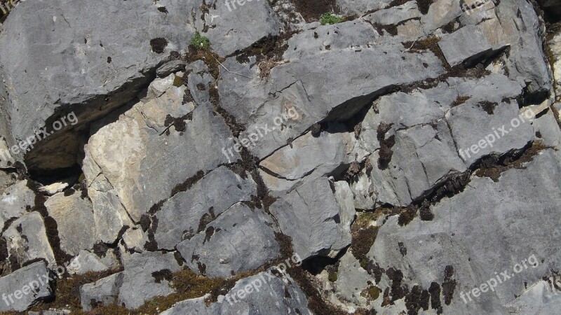 Rock Rock Wall Solid Nature Natural Stone