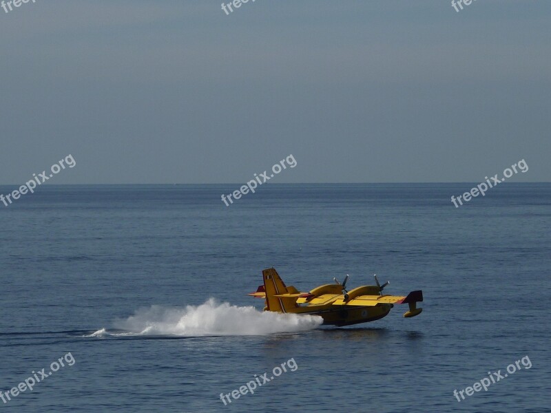 Fire Fighting Aircraft Forest Fire Mediterranean Fire Aircraft