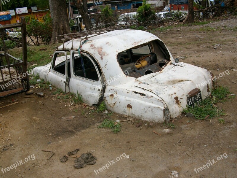 Car Dirt Buried Dirty Transport