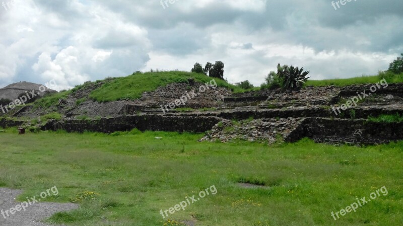 Teotihucan Mexico Pyramids Free Photos