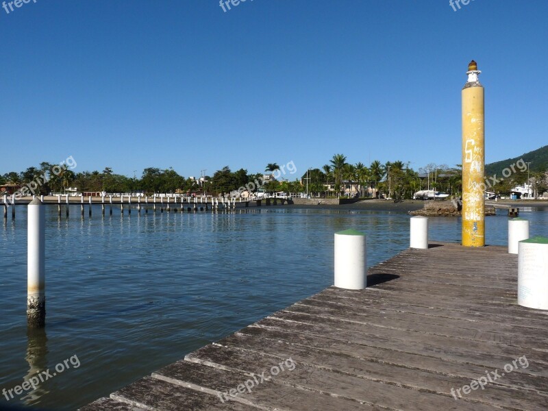 Pier Itaguá Ubatuba São Paulo Brazil