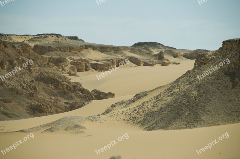 Desert Sand Egypt Africa Hot