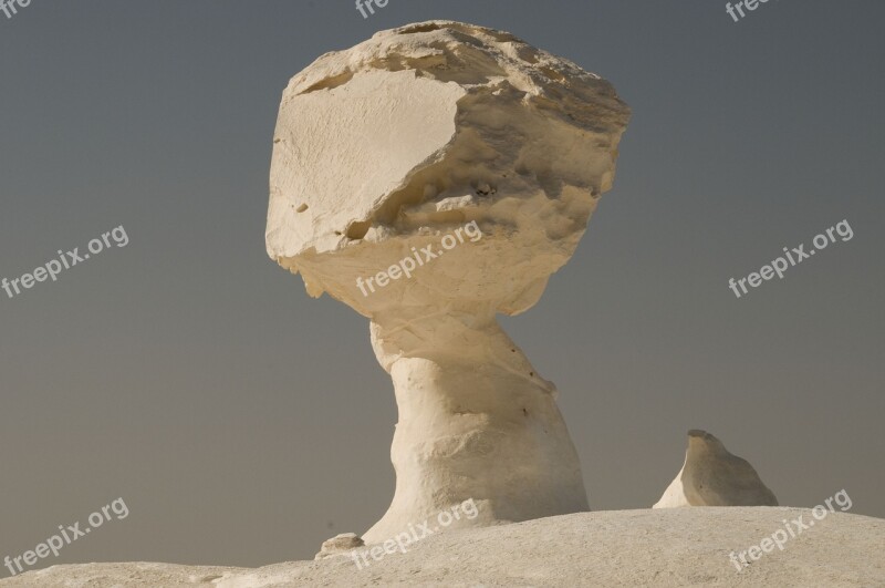 White Desert Desert Egypt White Nature