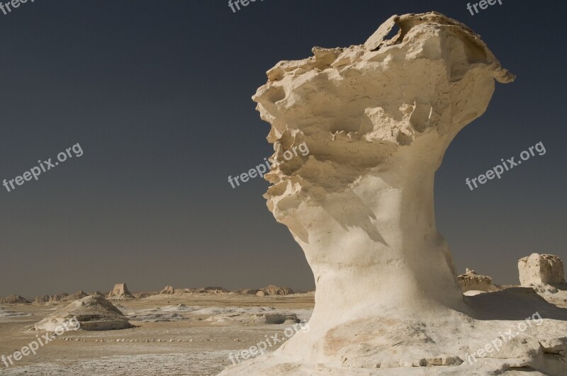 Desert Egypt White Desert Sahara Nature