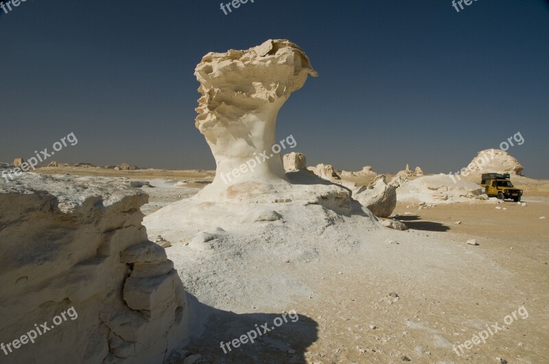 Desert Egypt White Desert Sahara Nature