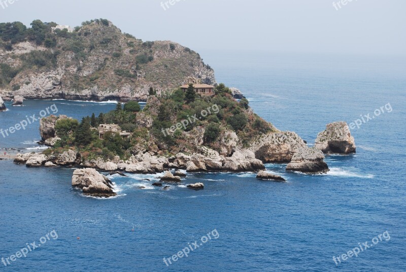 Sicily Mediterranean Italy Landscape Italian