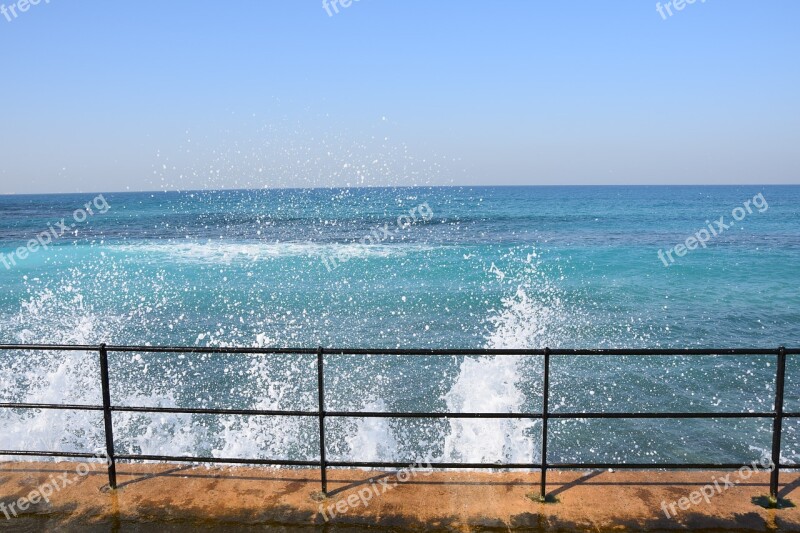 The Waves Sea Water Ocean Nature